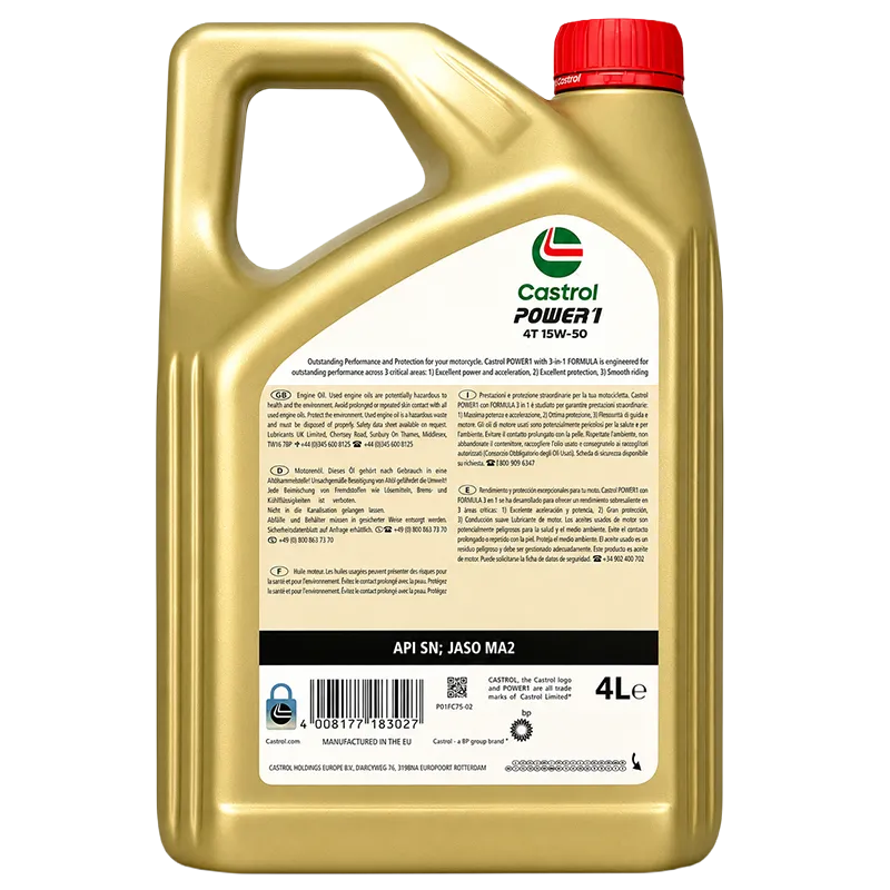 Castrol Power1 15W-50 4L – Bild 2